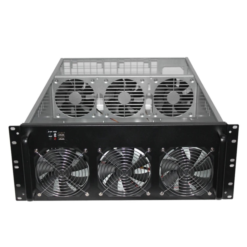 Server Gpu Chassis 4U - Gabinete 4U para 6 GPUs, Gabinete