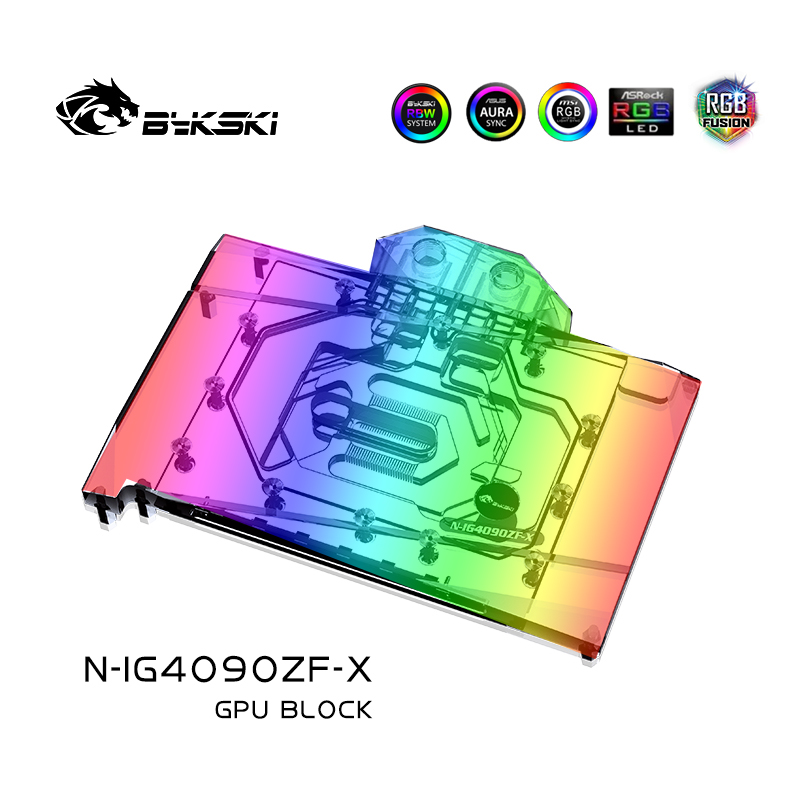 Rtx 4090 Water Block - Bykski N-IG4090ZF-X GPU Block Use para